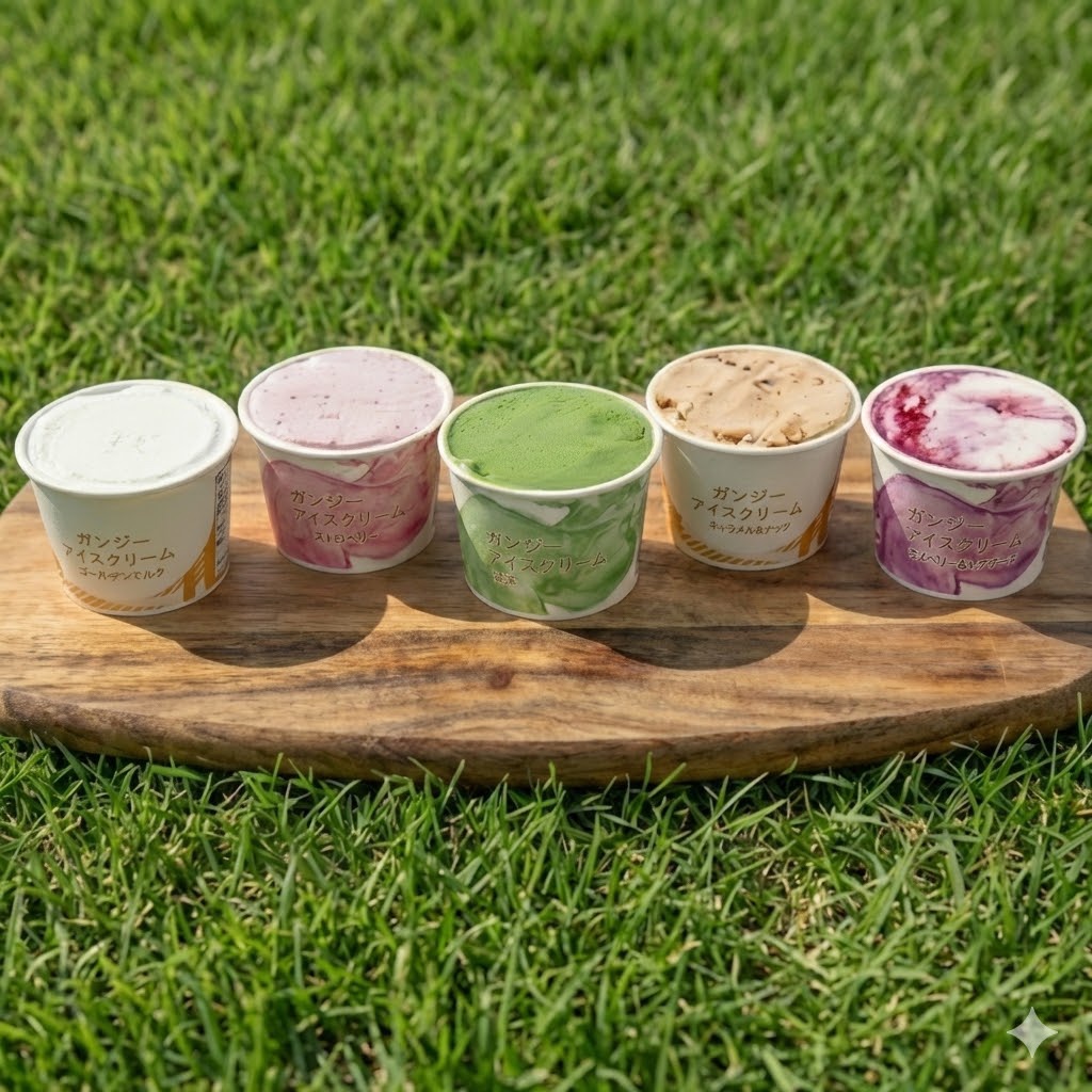 抹茶（ガンジーアイス）